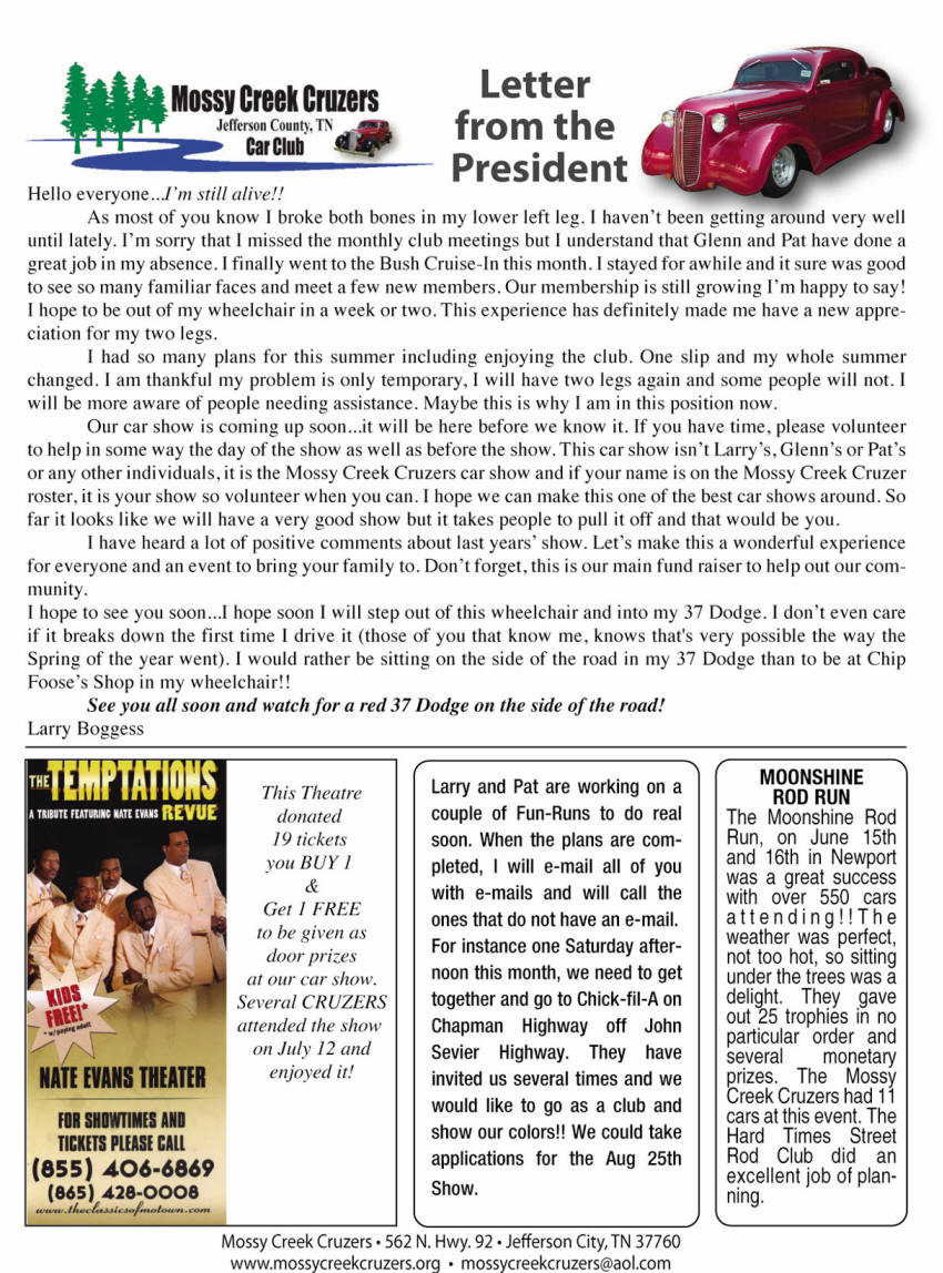 July 2012 Newsletter Page 4
