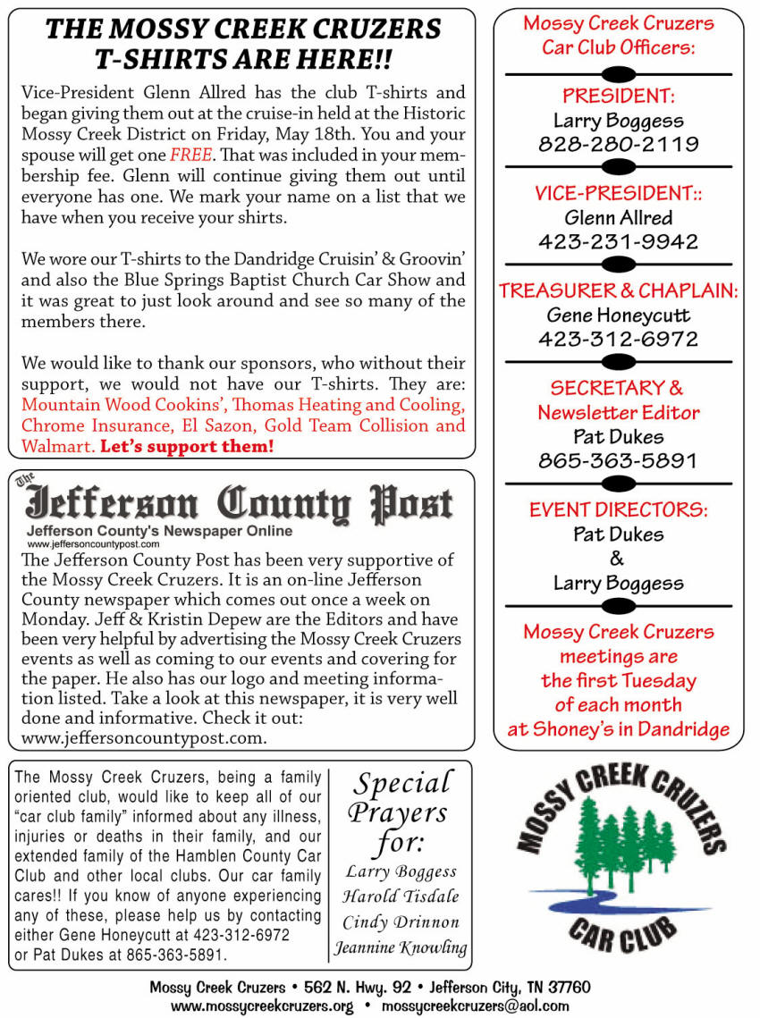 June 2012 Newsletter Page 6