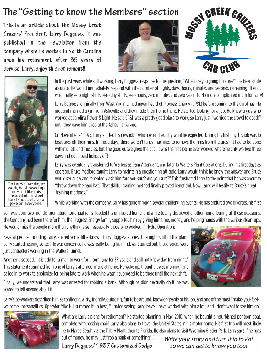 May 2012 Newsletter Page 5
