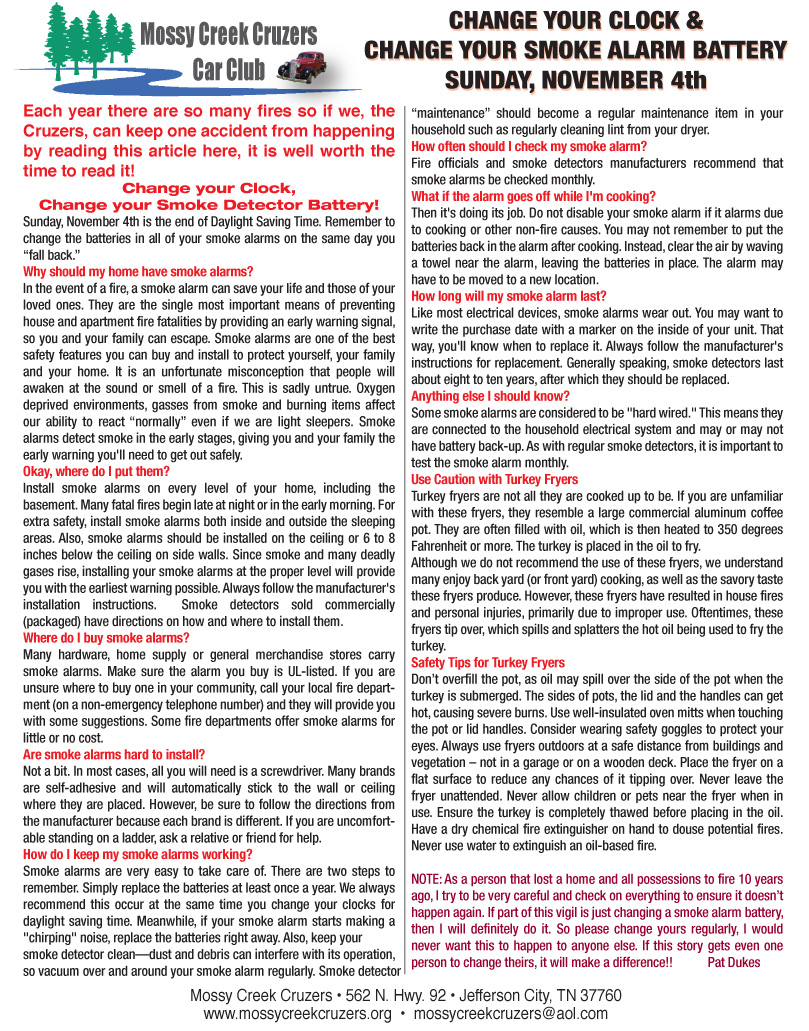 October 2012 Newsletter Page 8